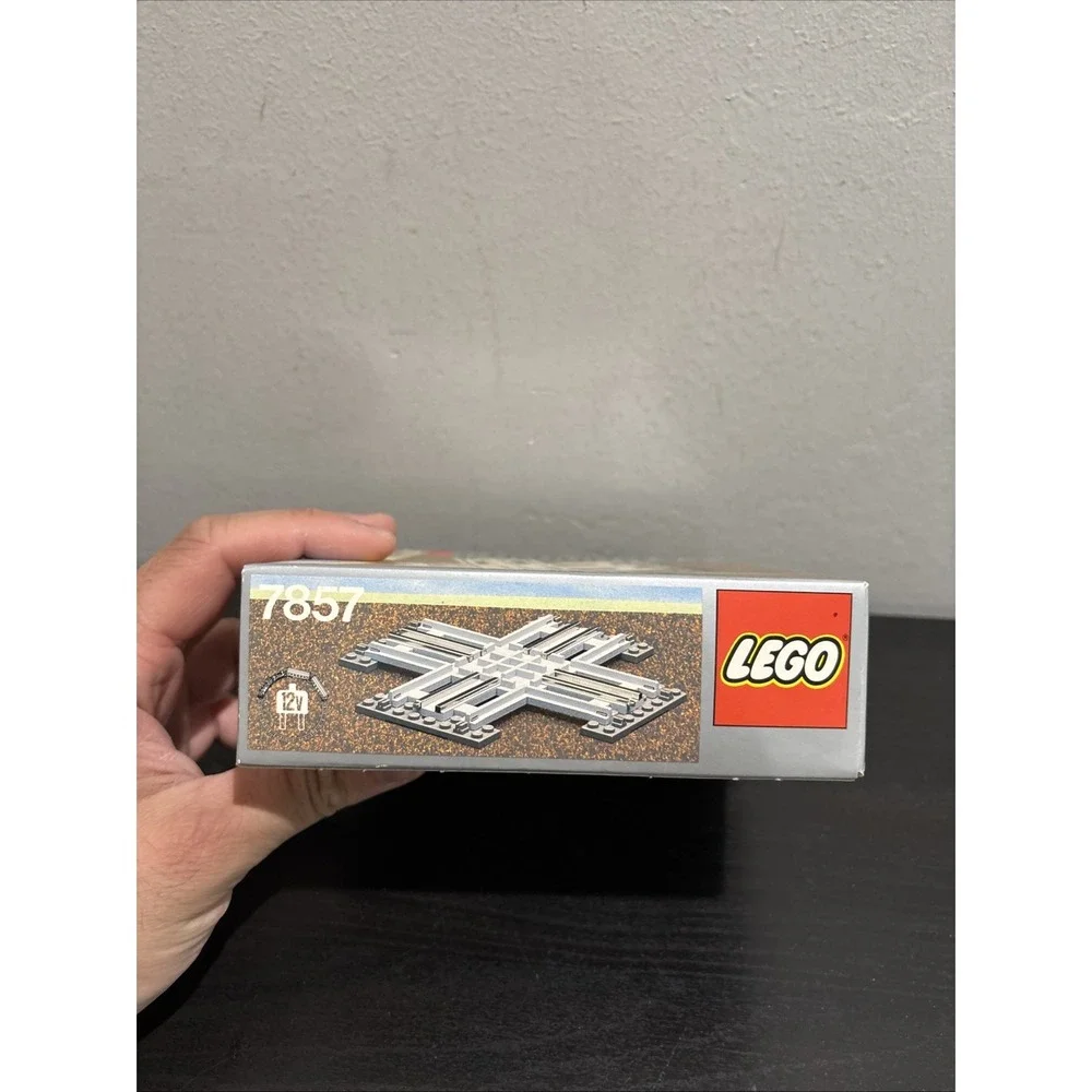 LEGO 7857 Crossing, Electric Rails Grey 12V, BNIB, Retired NEW RARE